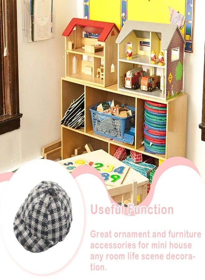 Jizlan 1 Pc 1/12 Miniature Hat Dollhouse Decoration Accessories Dollhouse Accessories - Image 3